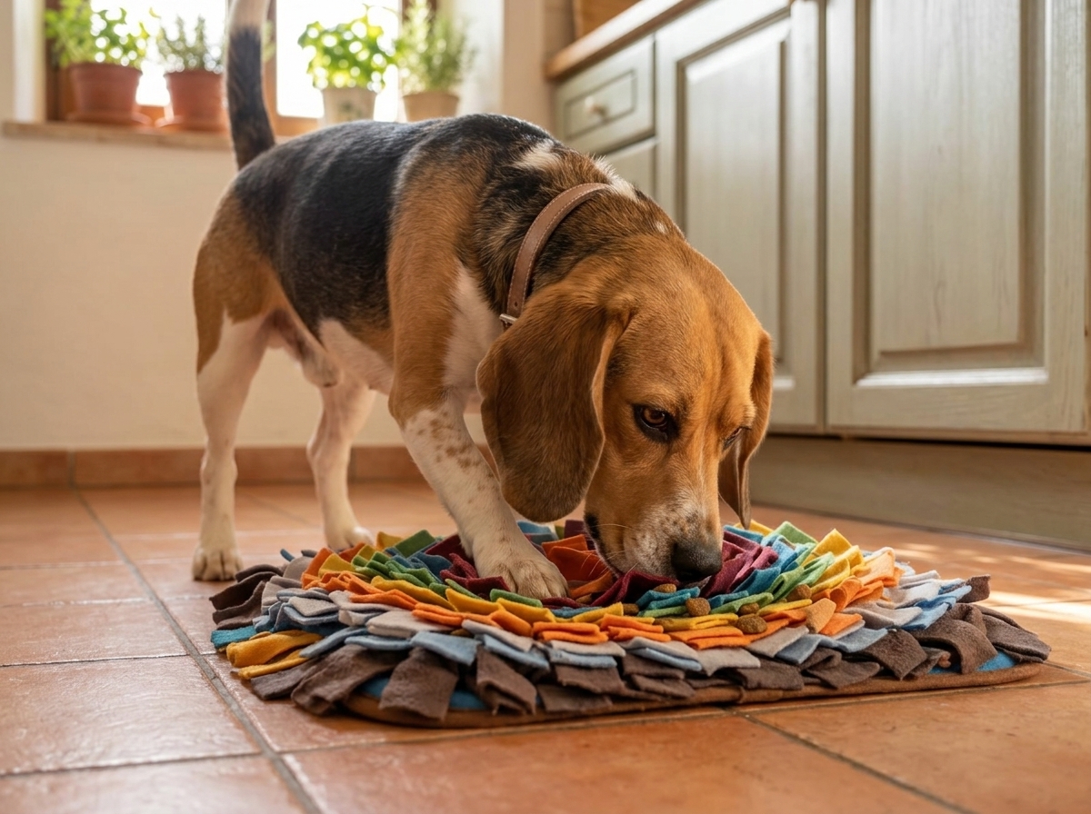 ביגל אוכל מצעצוע האכלה מסוג Snuffle mat