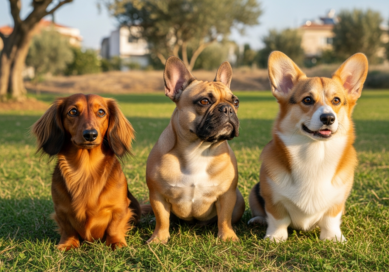 גזעי כלבים בסיכון גבוה לפריצת דיסק — תחש, בולדוג צרפתי וקורגי