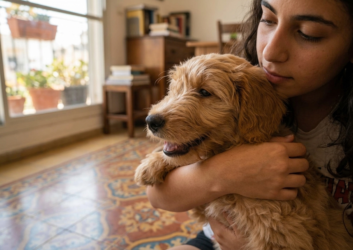 גור חמוד בזרועות ישראלי — פיתויין עם אימוץ גור