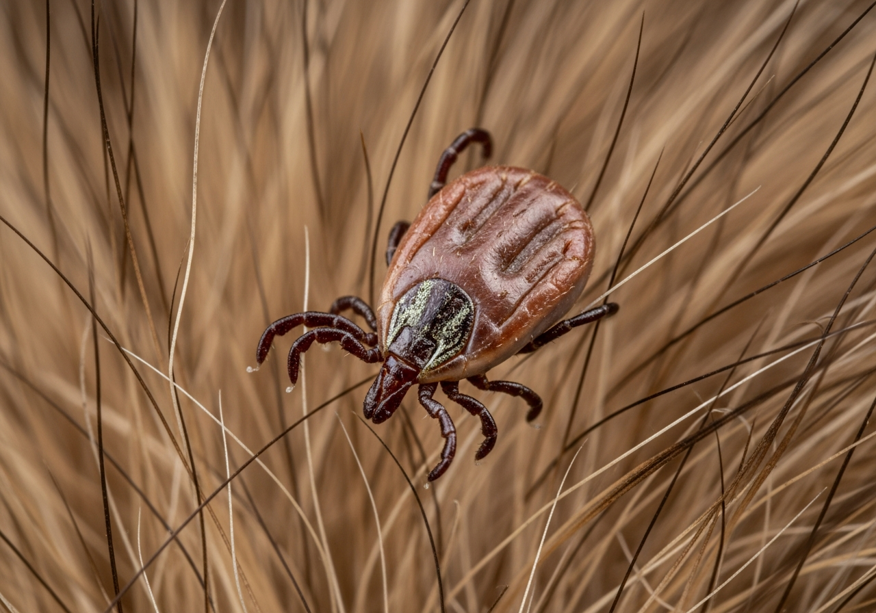 קרצייה על עור ישראלי בעתה צמידתה