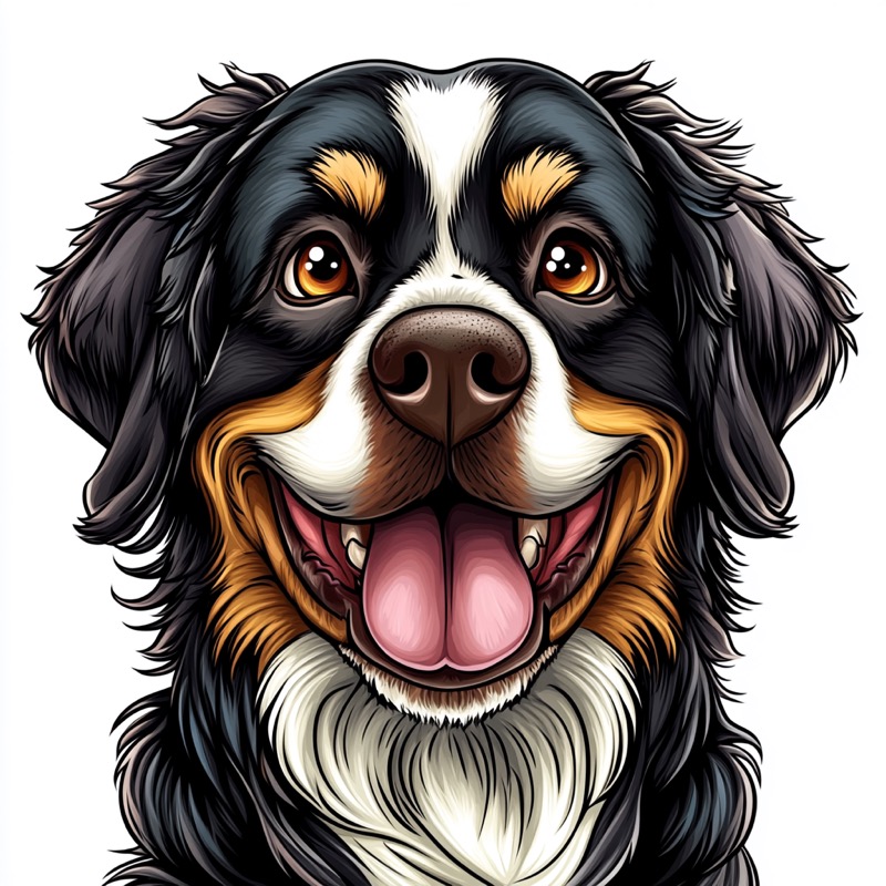 כלב הרים ברנזי