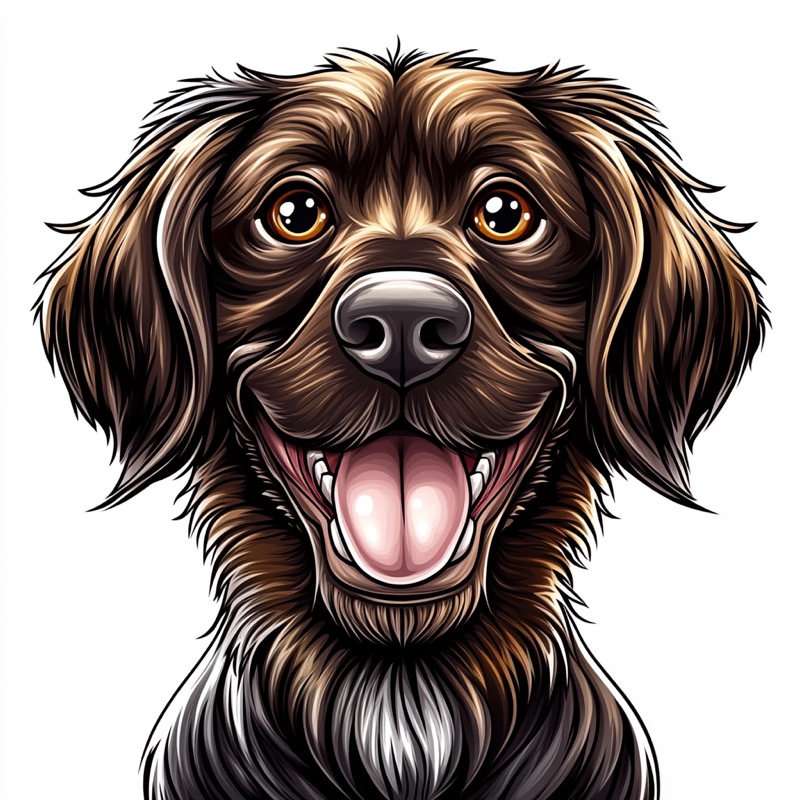 פוינטר גרמני ארוך שיער