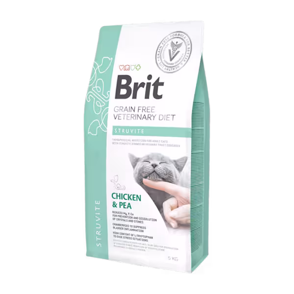בריט GF Veterinary Diets Cat Struvite - מזון יבש לחתולים
