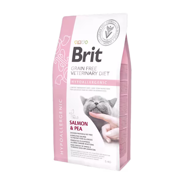 בריט Cat Hypoallergenic - מזון יבש לחתולים