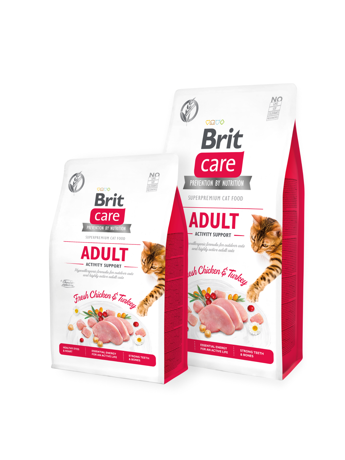 בריט Care Grain-Free ADULT ACTIVITY SUPPORT - מזון יבש לחתולים