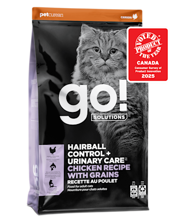 גו Hairball Control + Urinary Care Chicken Recipe with Grains - מזון יבש לחתולים