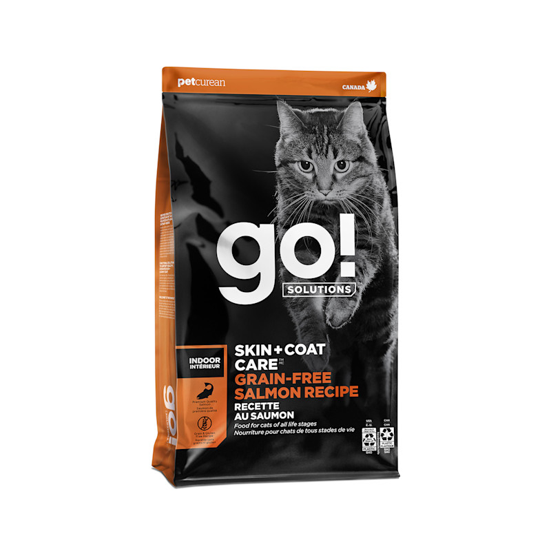 גו Skin + Coat Care Salmon Grain-Free - מזון יבש לחתולים