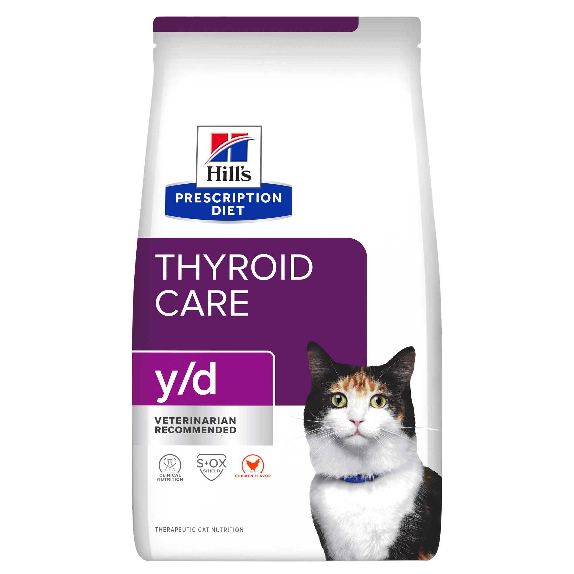 הילס y/d Thyroid Care Dry - מזון יבש לחתולים
