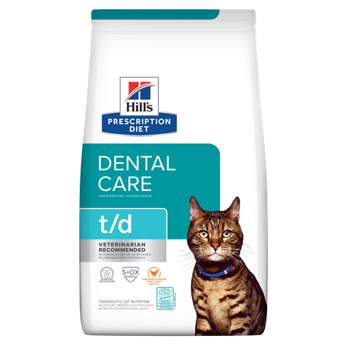 הילס Prescription Diet t/d Dental Care Dry - מזון יבש לחתולים