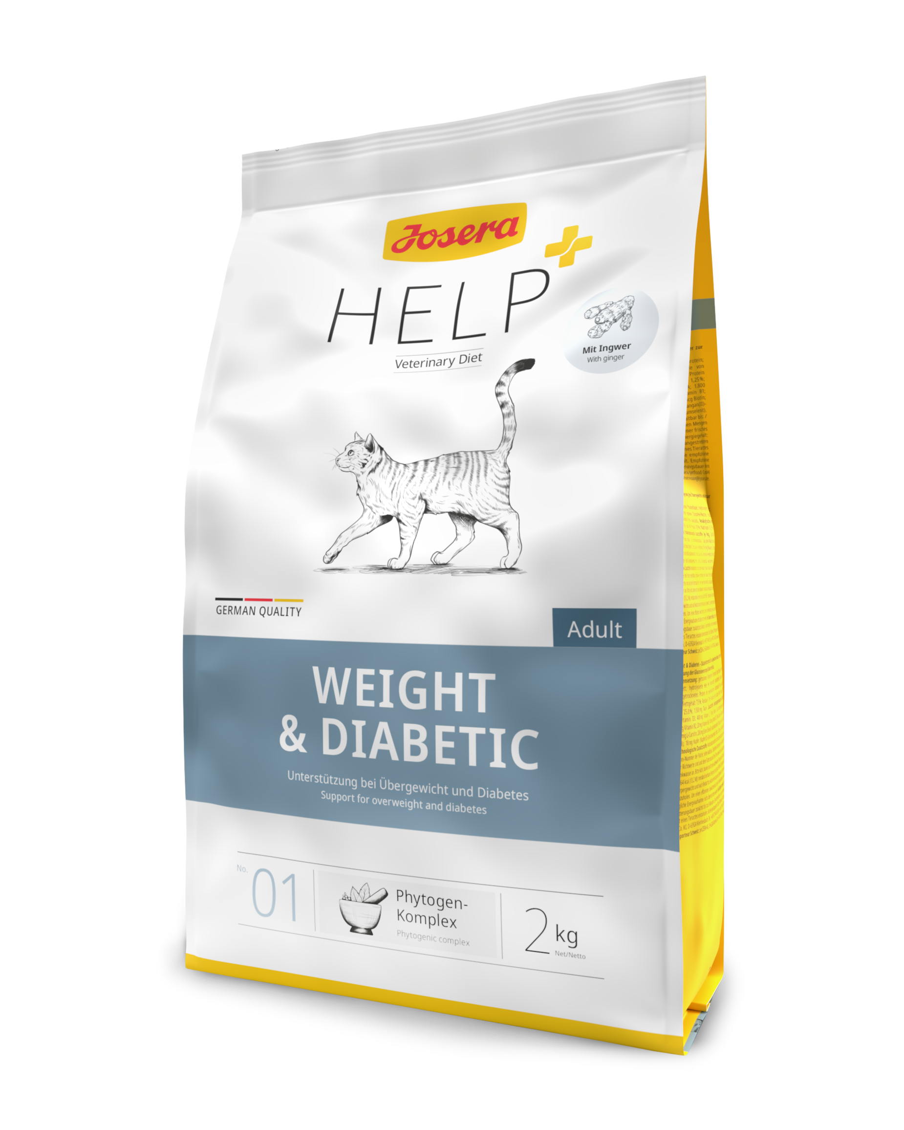 ג'וסרה Help Weight & Diabetic - מזון יבש לחתולים