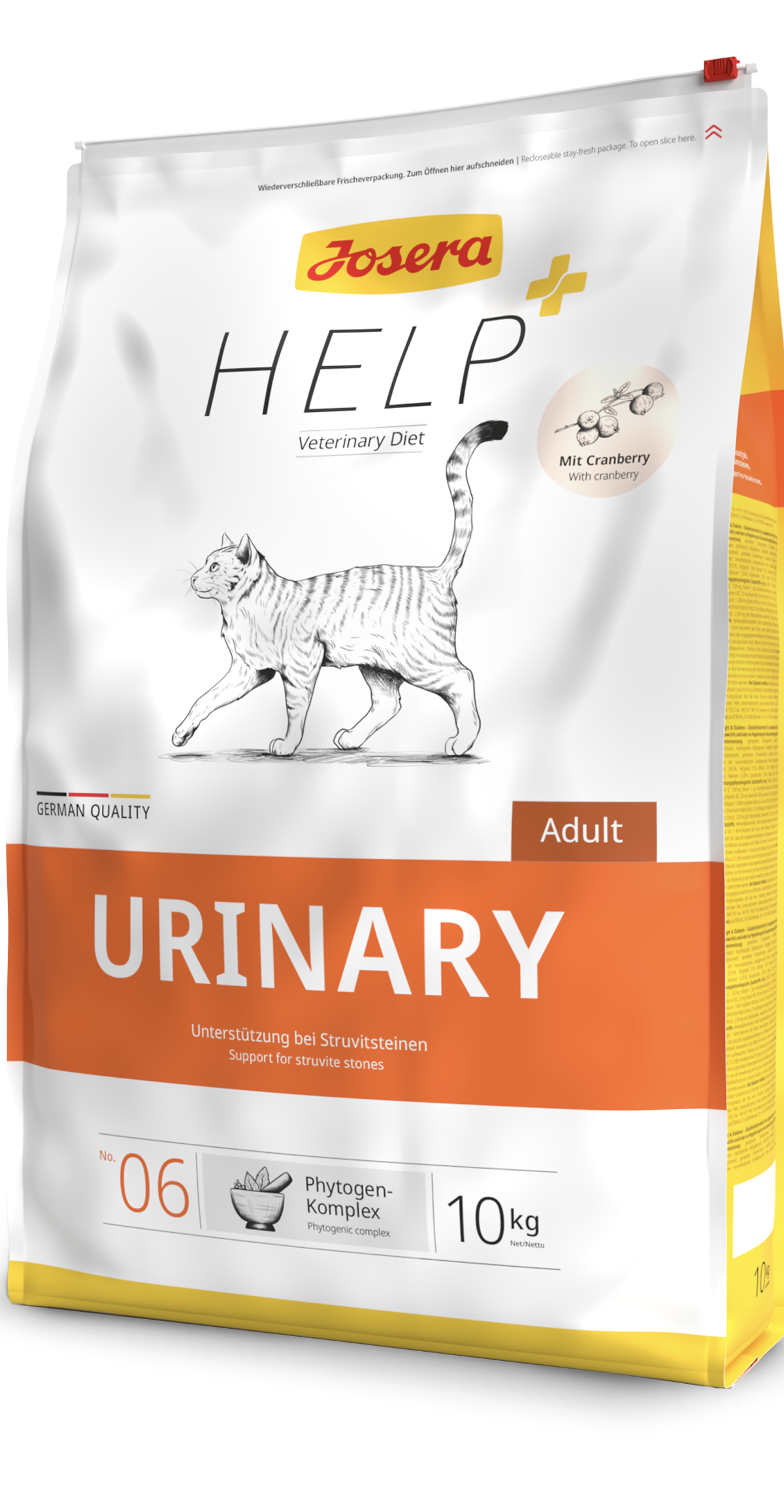 ג'וסרה URINARY CAT DRY - מזון יבש לחתולים