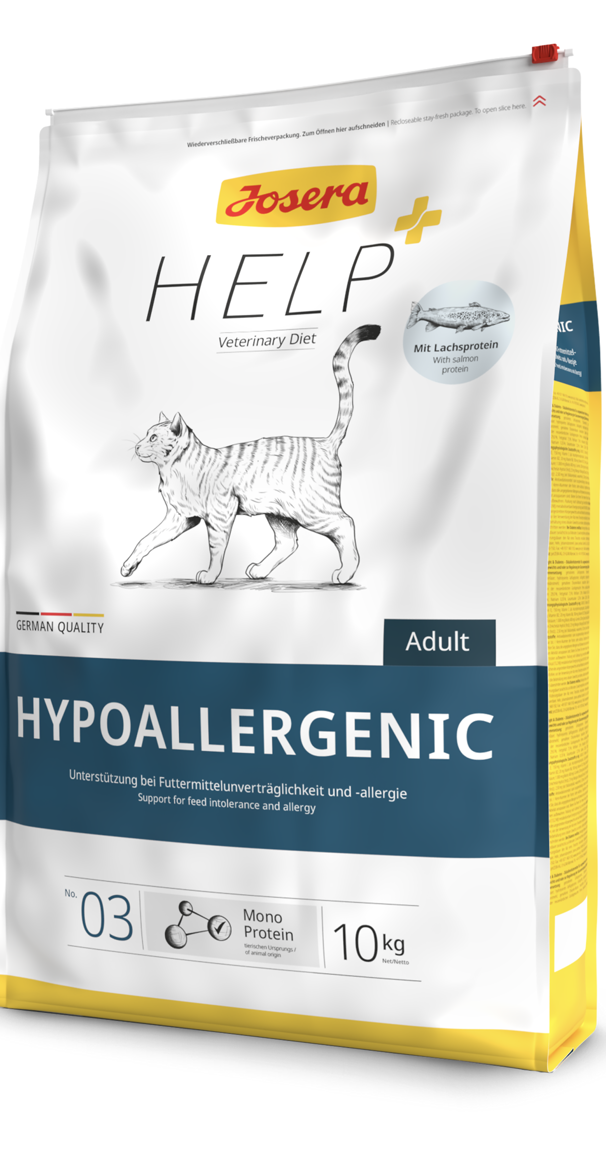 ג'וסרה HYPOALLERGENIC - מזון יבש לחתולים