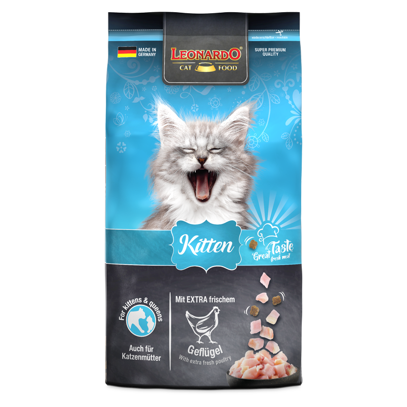 לאונרדו Kitten - מזון יבש לחתולים
