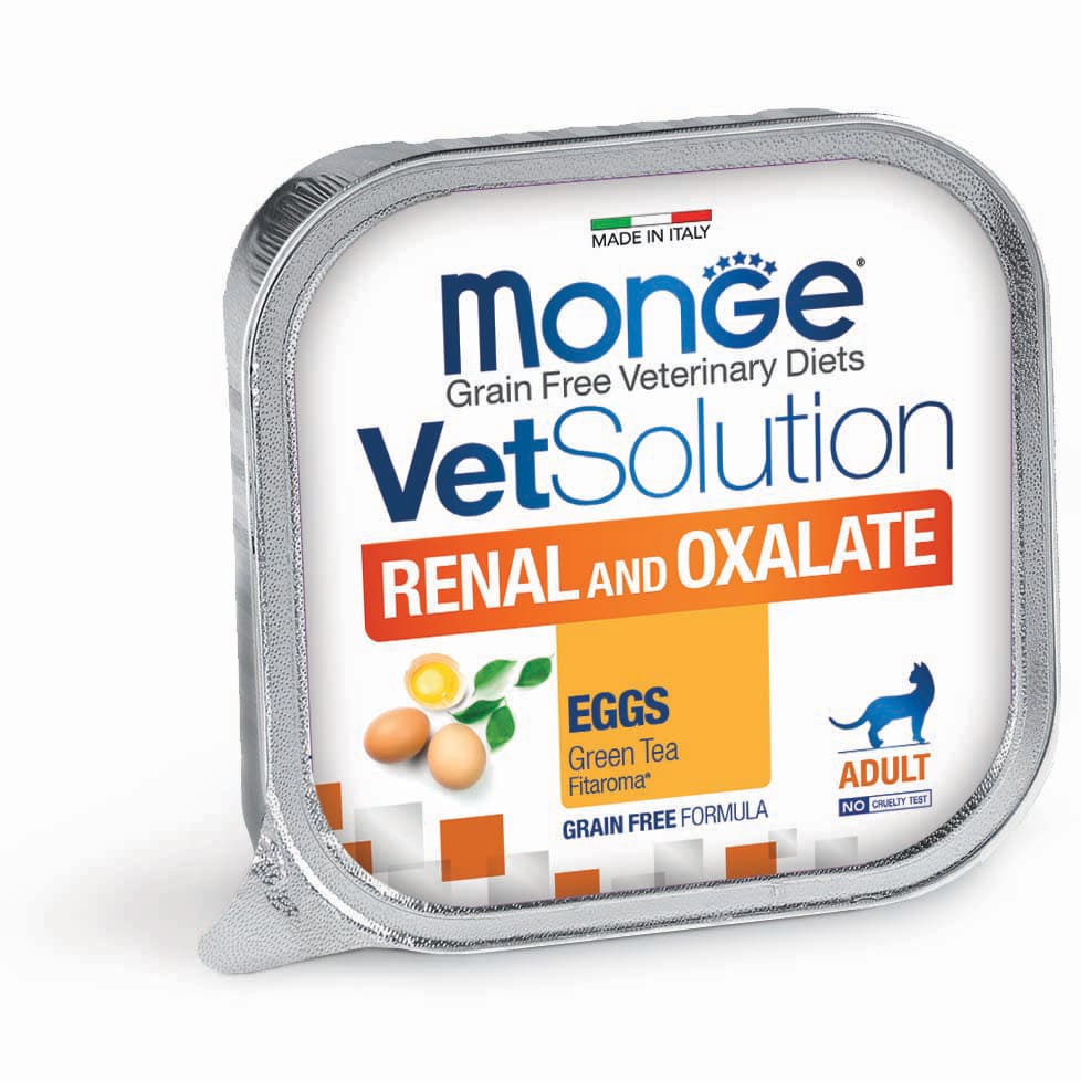 מונג' VetSolution Renal And Oxalate Feline - מזון יבש לחתולים
