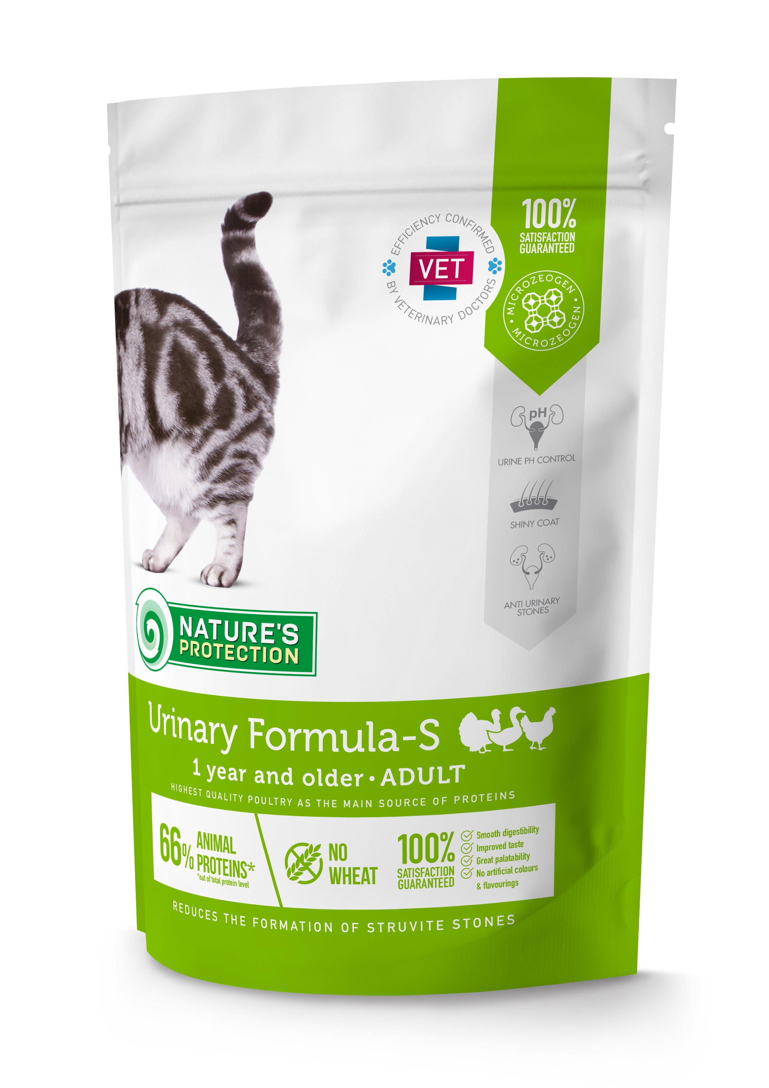 נייצ'רס פרוטקשן Dry dietetic food for adult cats with poultry - מזון יבש לחתולים