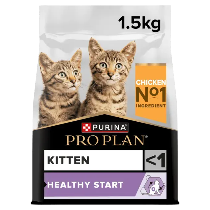 Purina Pro Plan Healthy Start Chicken - מזון יבש לחתולים