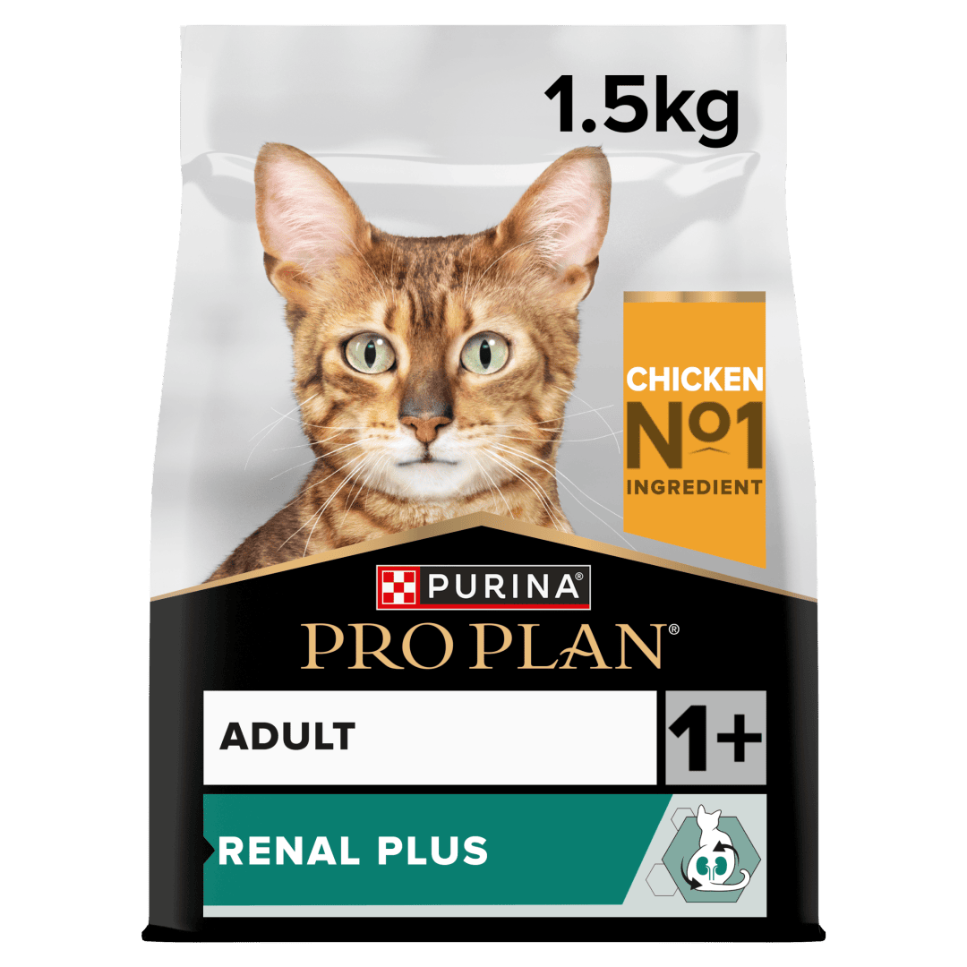פרו פלאן Renal Plus Chicken - מזון יבש לחתולים
