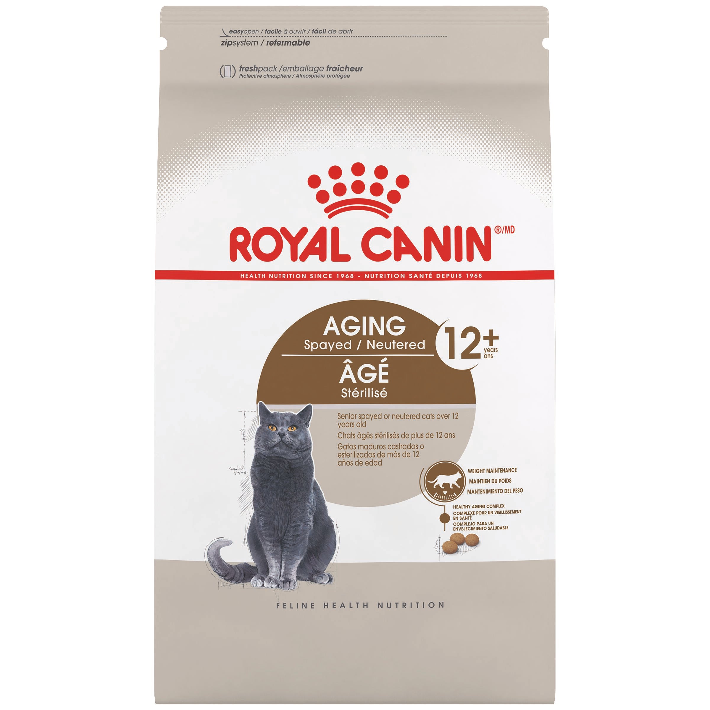 רויאל קנין Aging Spayed Neutered 12+ - מזון יבש לחתולים
