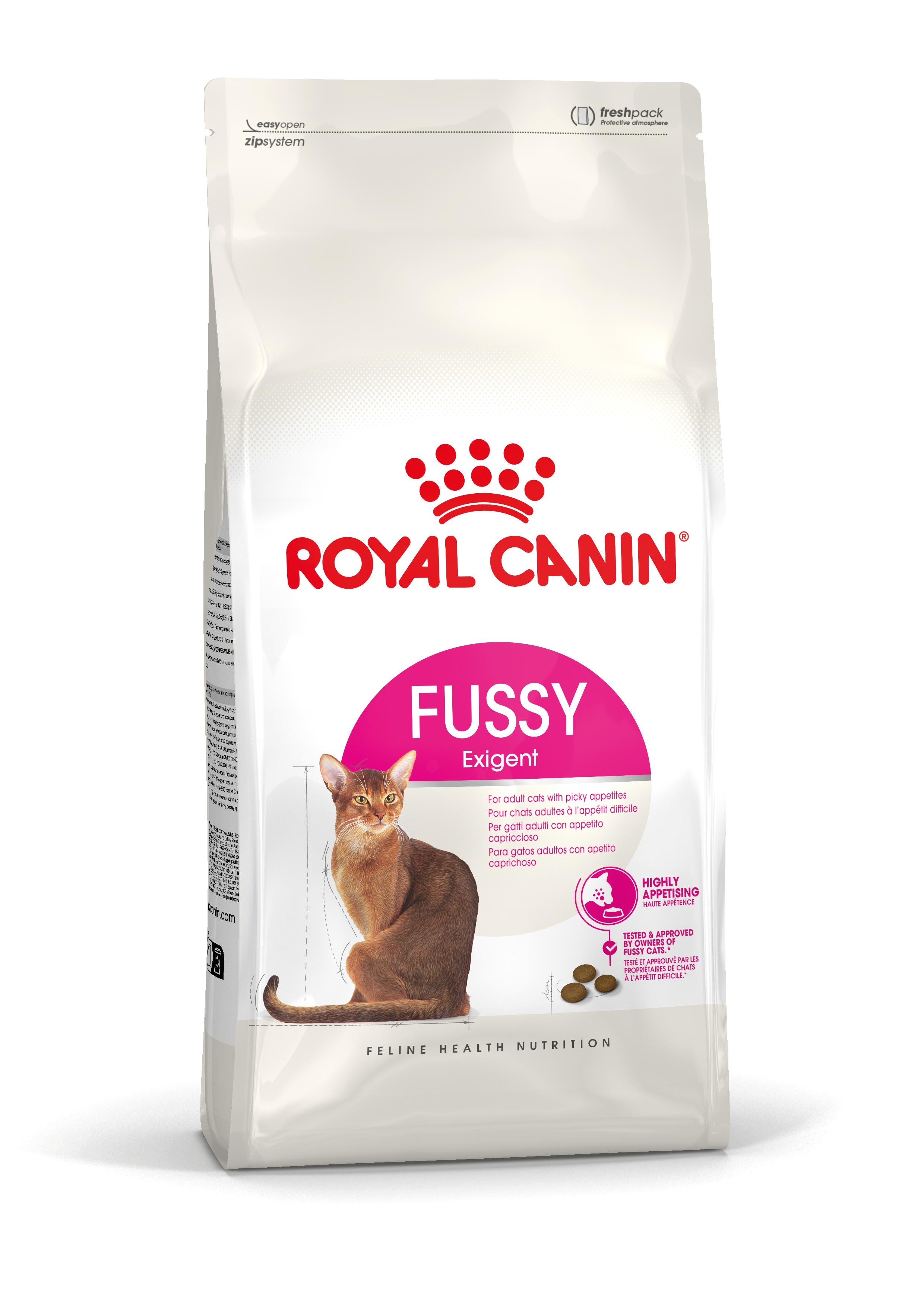 רויאל קנין Fussy Adult Dry Cat Food - מזון יבש לחתולים