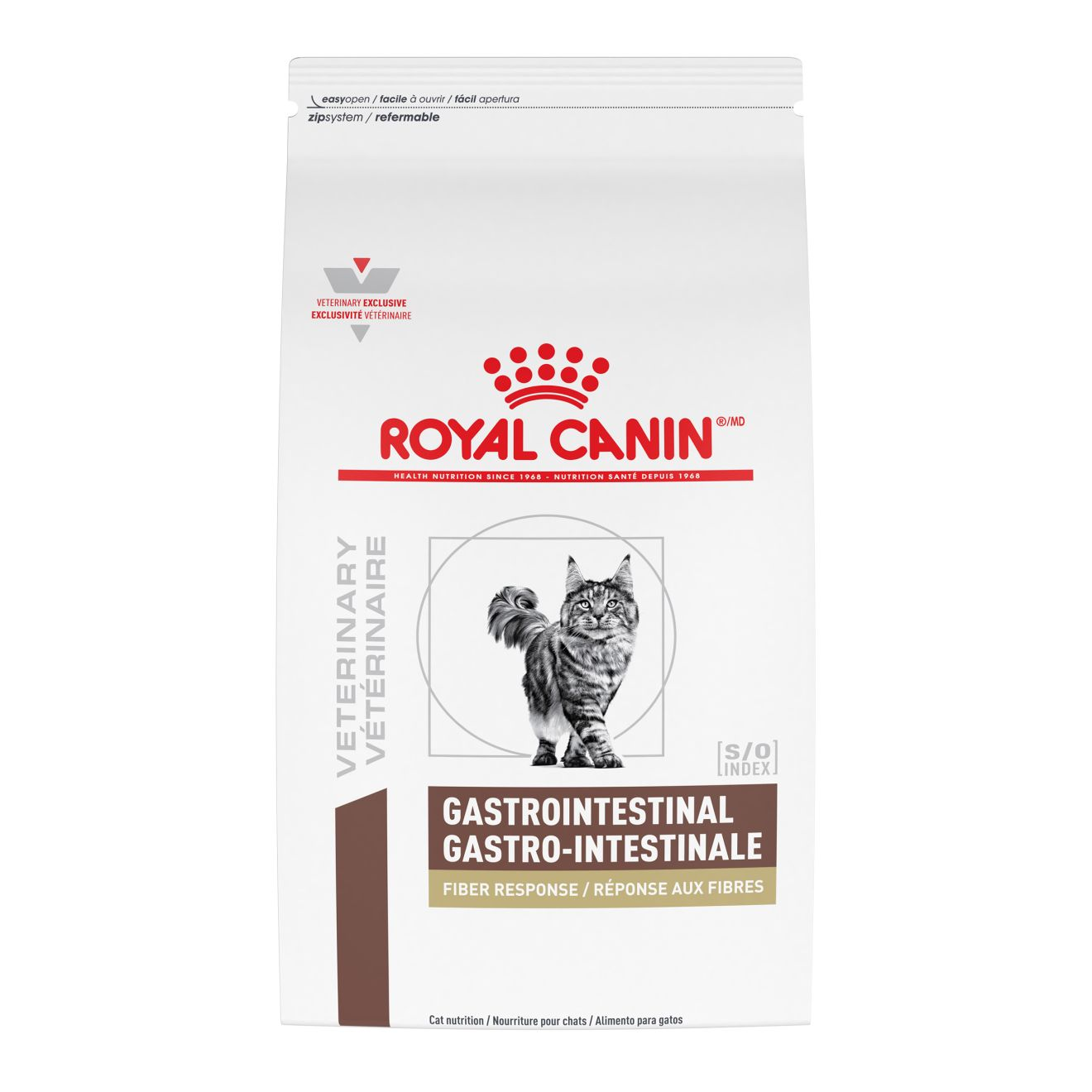 רויאל קנין Feline Gastrointestinal Fiber Response - מזון יבש לחתולים