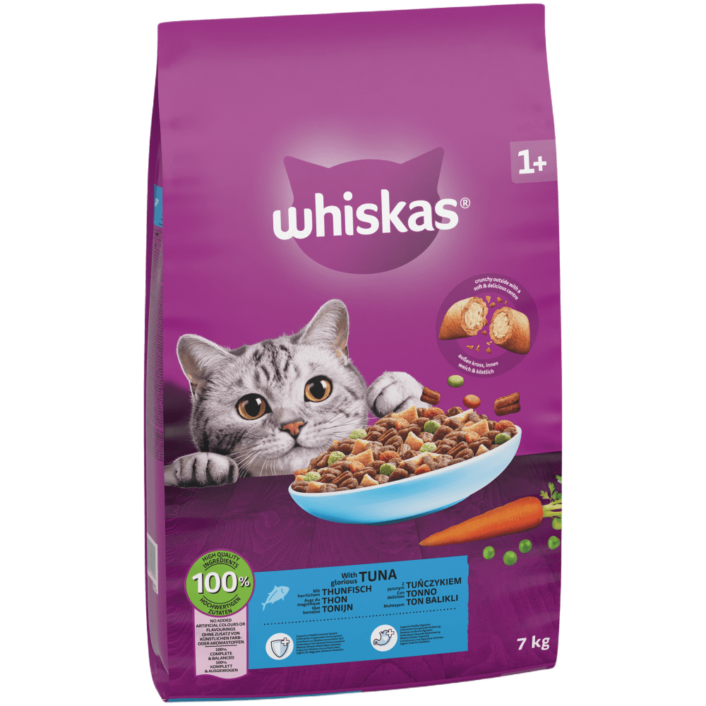 ויסקאס Cat Dry with Tuna Adult - מזון יבש לחתולים