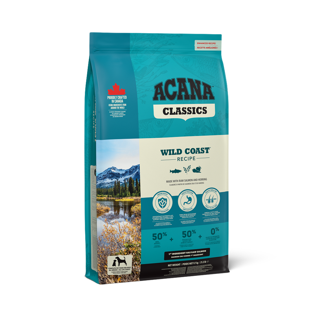 אקאנה Classics Wild Coast - מזון יבש לכלבים