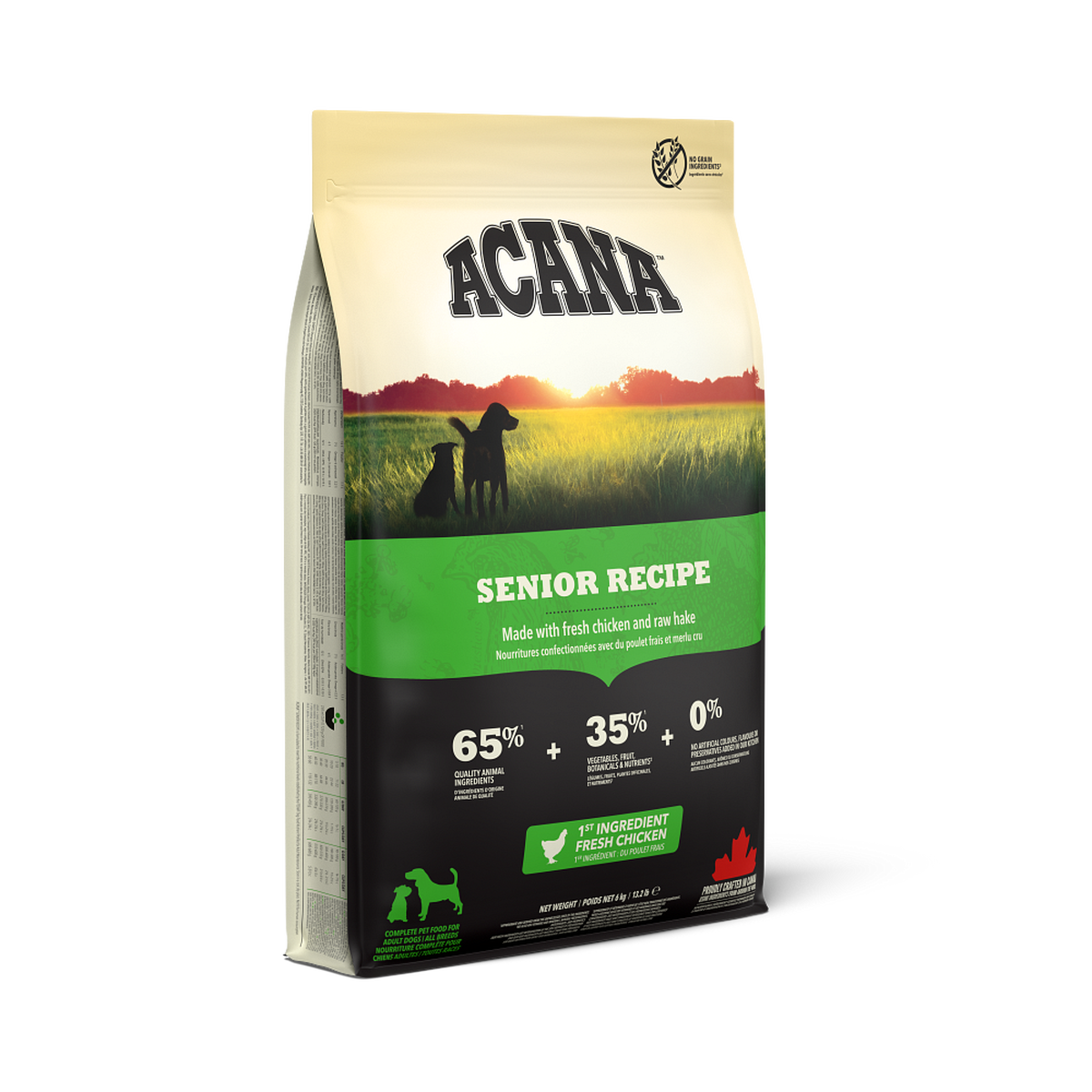 אקאנה Senior Recipe - מזון יבש לכלבים