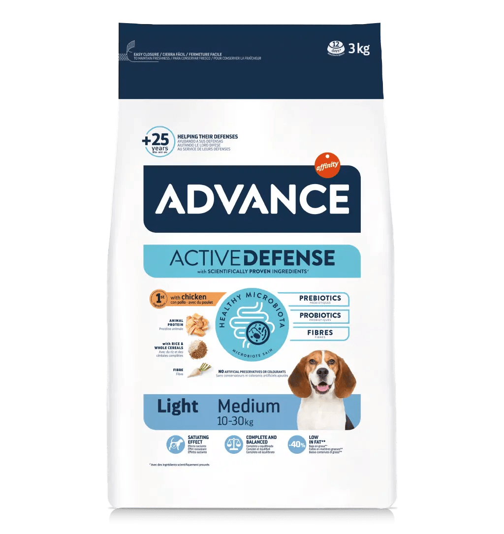 אדוונס אפיניטי Adult Medium Light - מזון יבש לכלבים