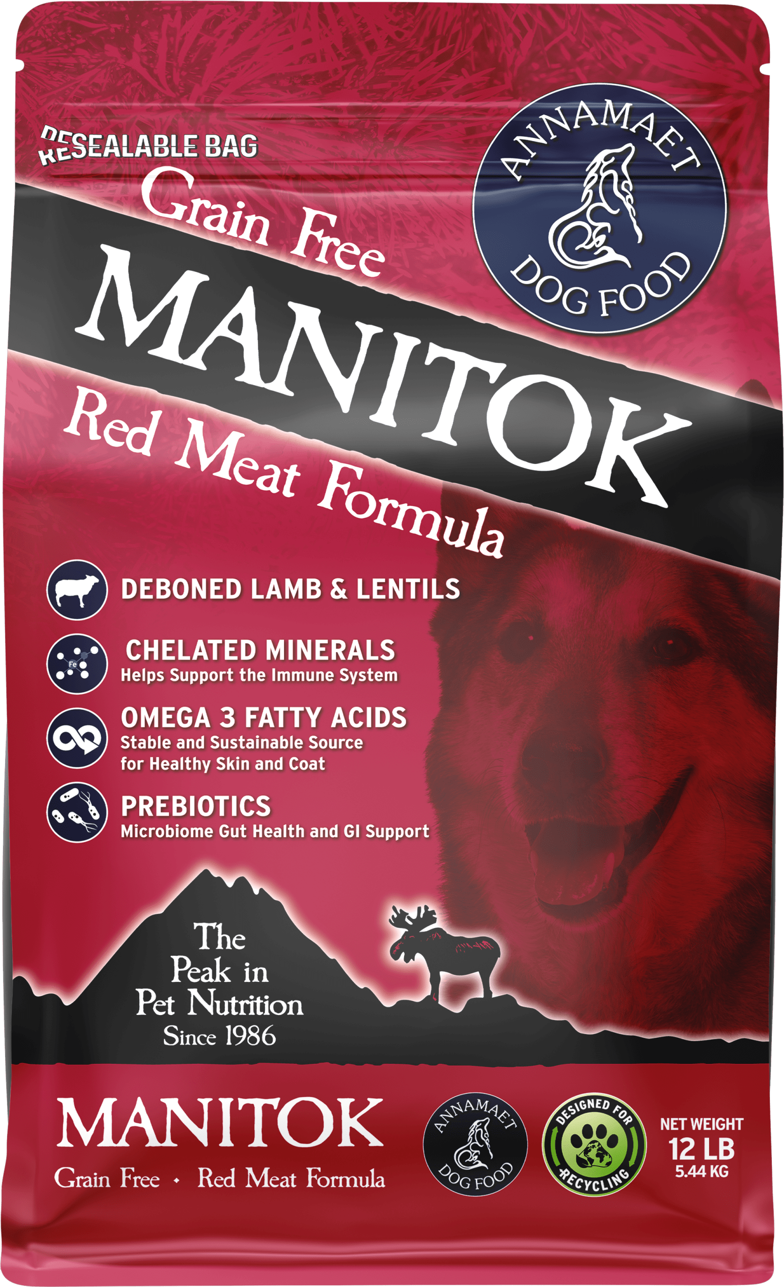 אנאמיט Manitok - מזון יבש לכלבים