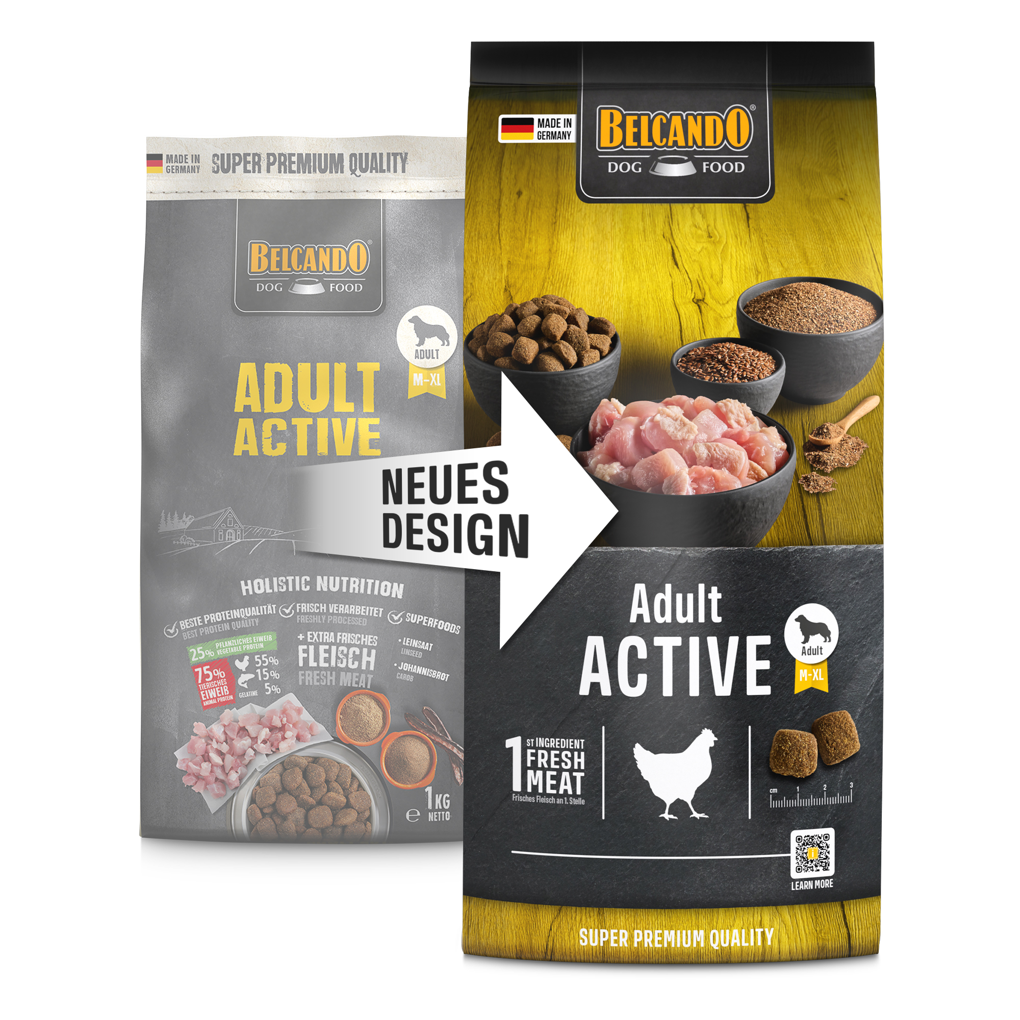 בלקנדו Adult Active - מזון יבש לכלבים