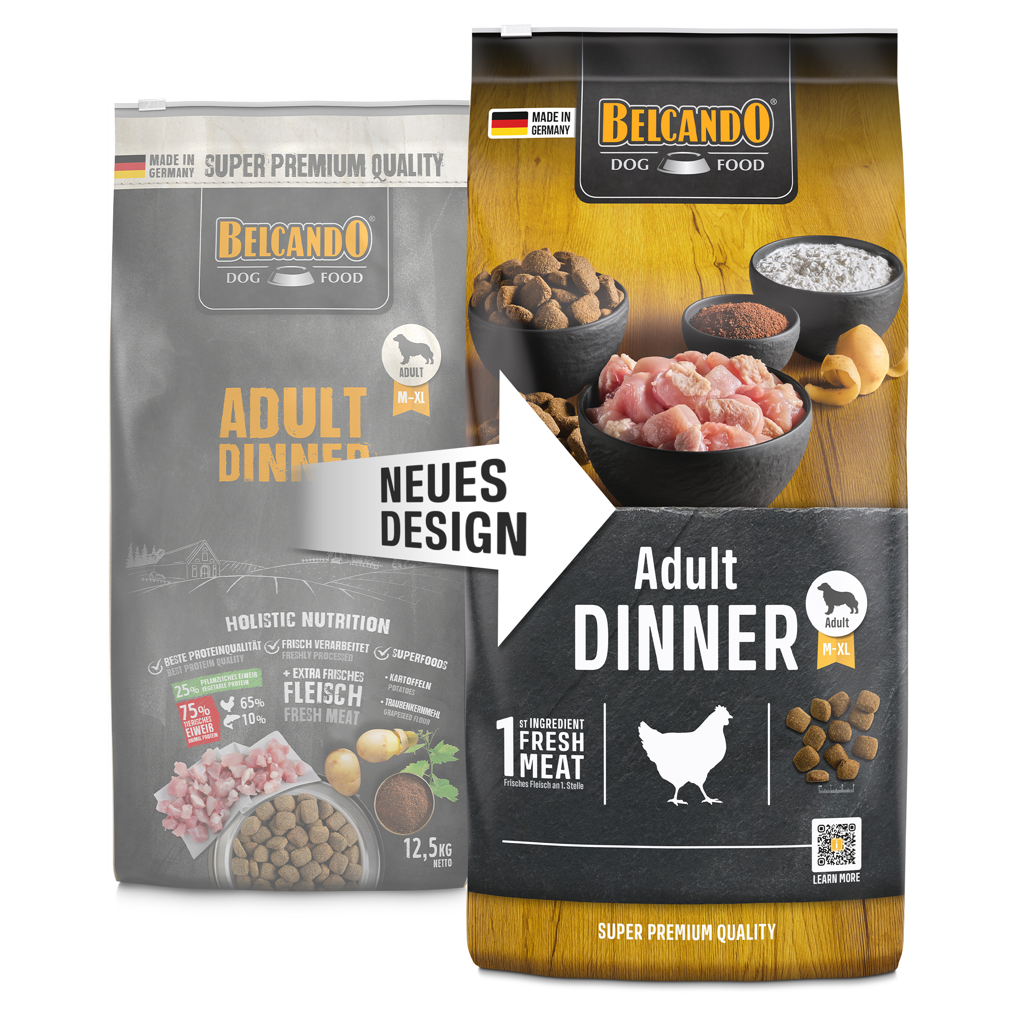 בלקנדו Adult Dinner - מזון יבש לכלבים