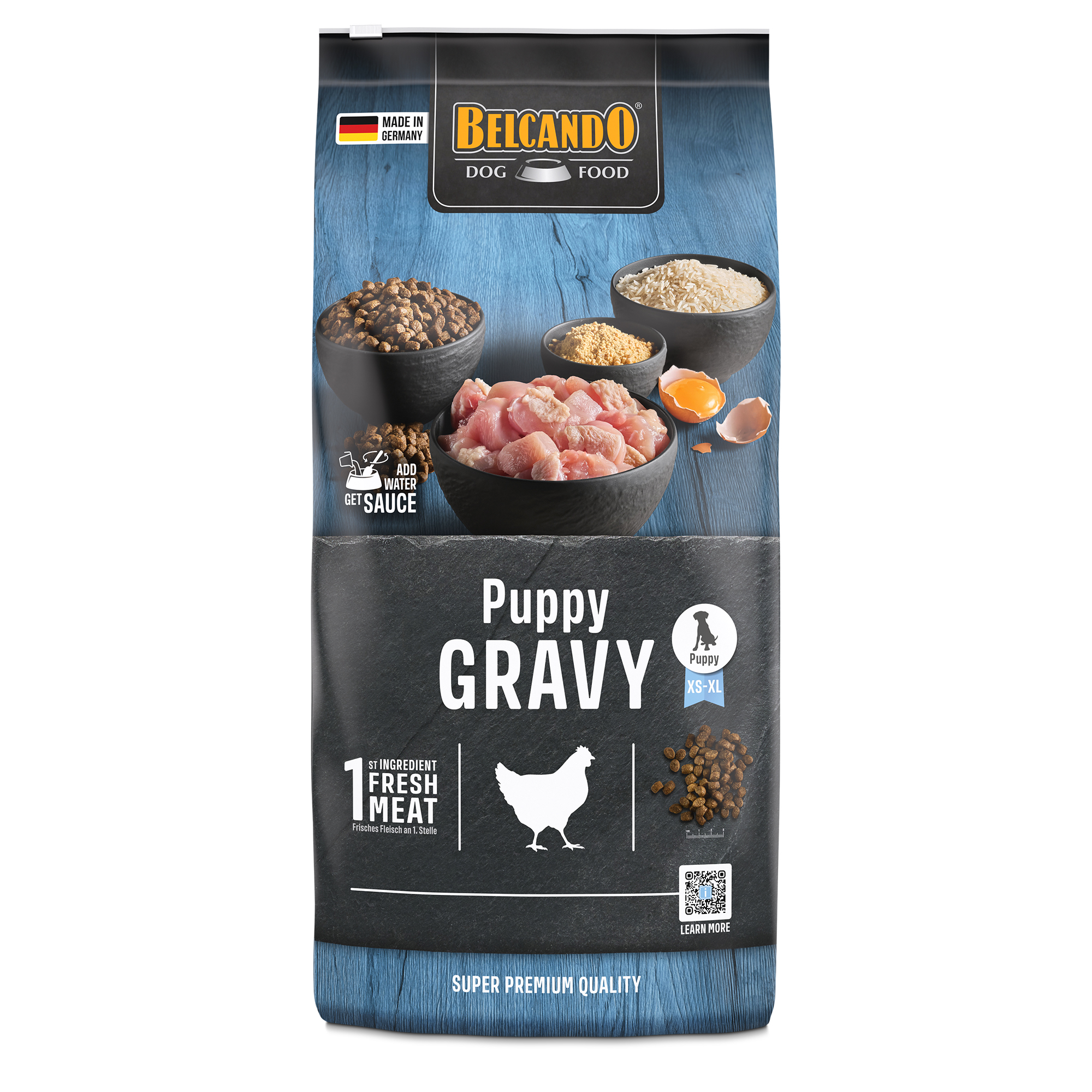 בלקנדו Puppy Gravy - מזון יבש לכלבים