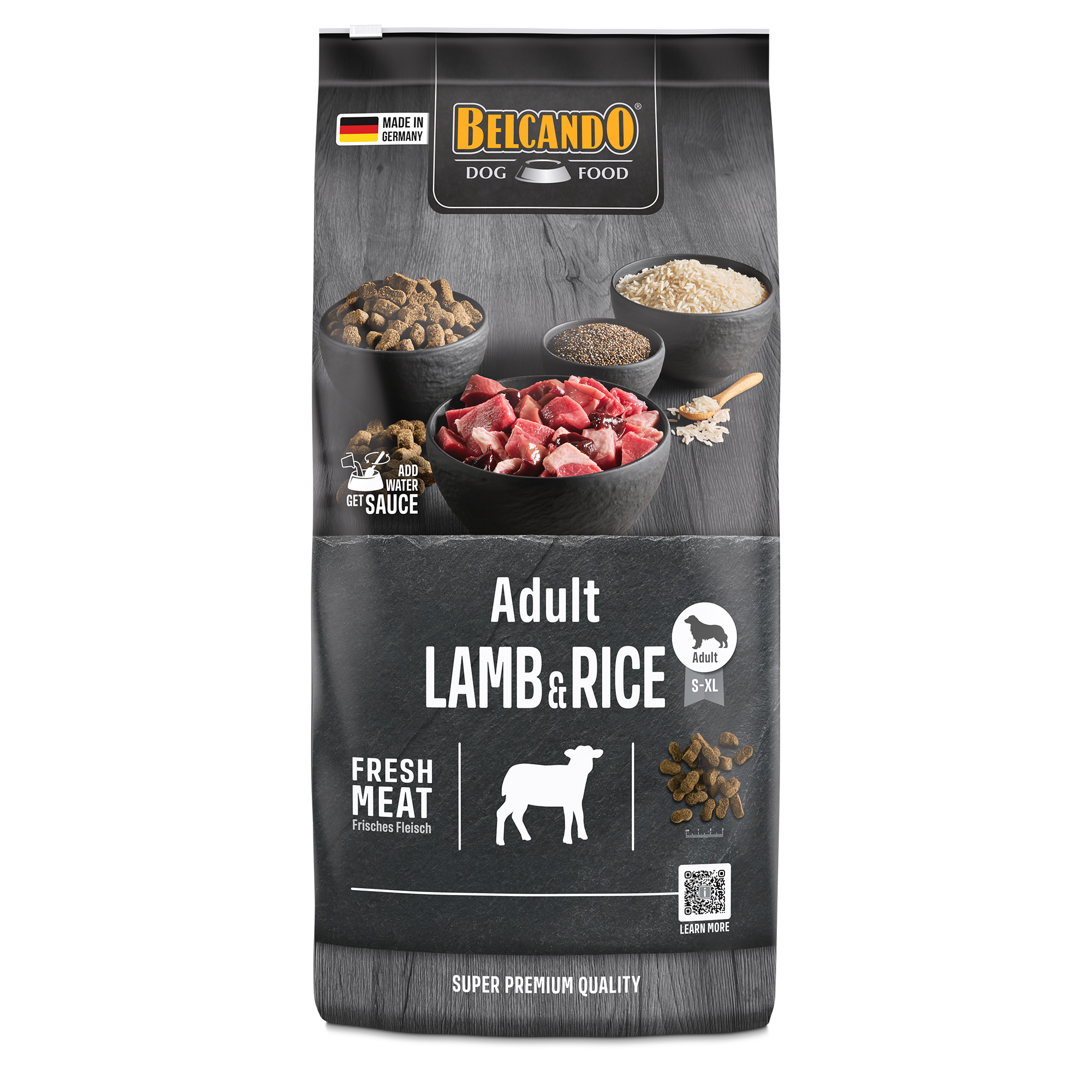 בלקנדו Adult Lamb & Rice - מזון יבש לכלבים