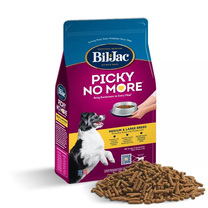 ביל ג'ק Picky No More Medium & Large Breed - מזון יבש לכלבים