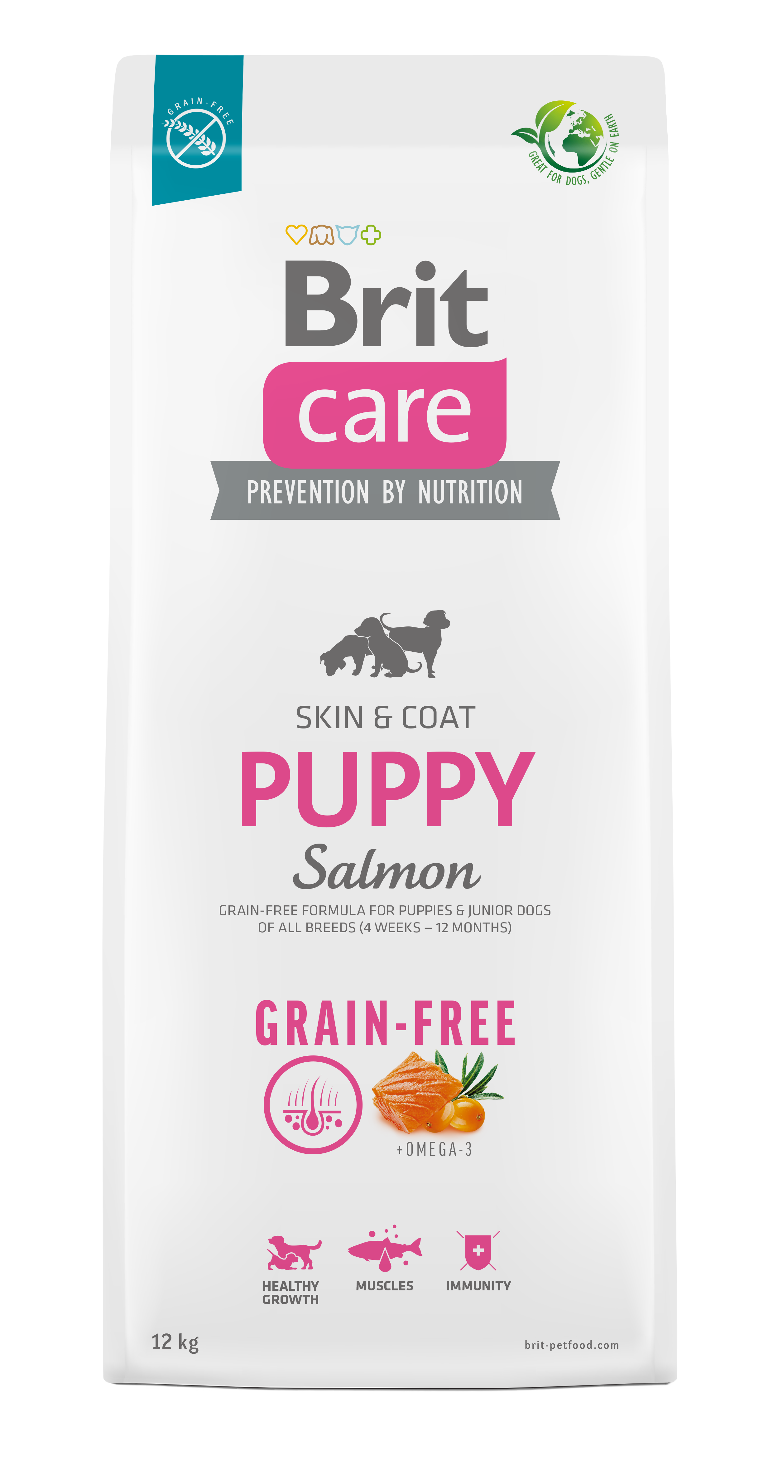 בריט Care Grain-free Puppy - מזון יבש לכלבים