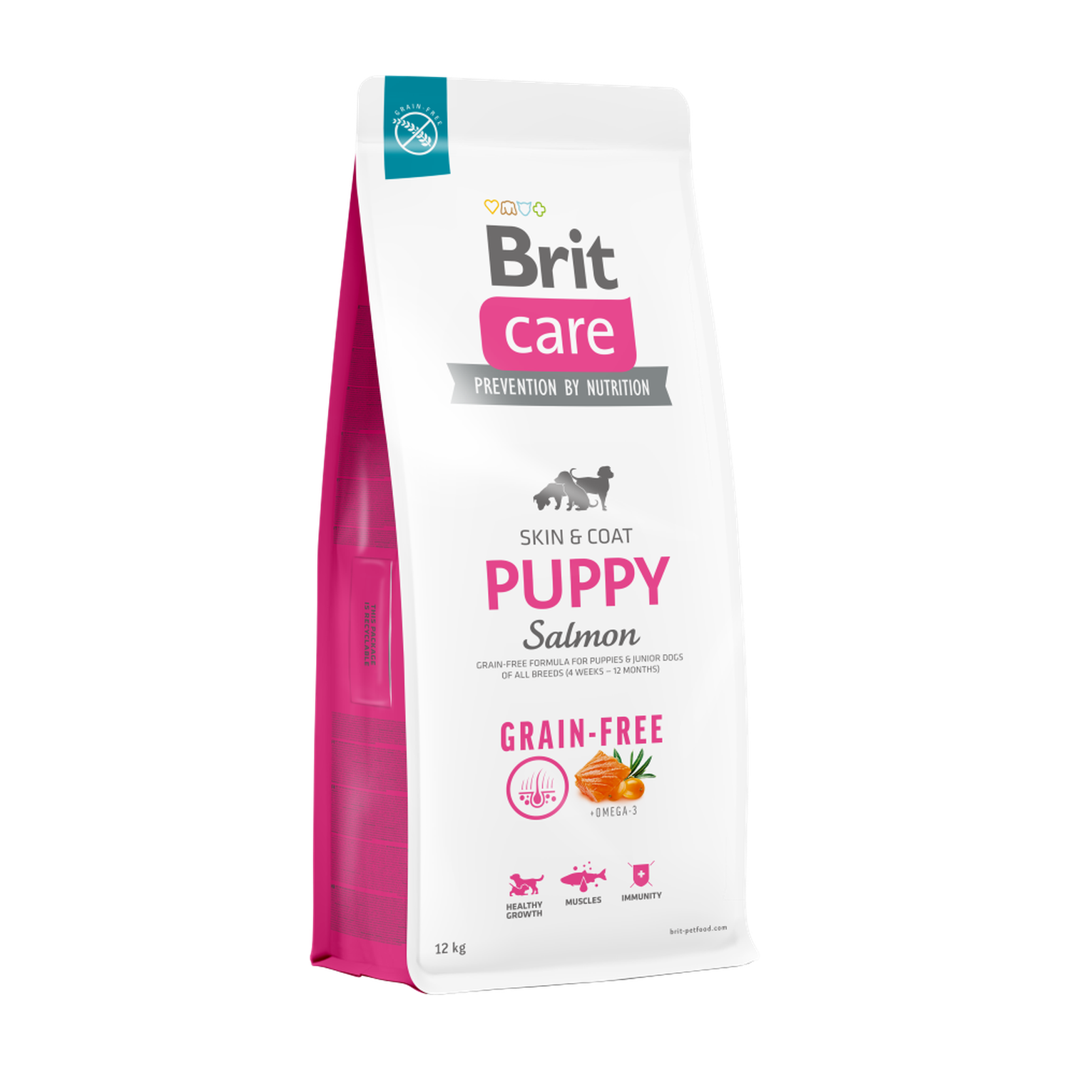 בריט Grain-free Puppy Salmon and Potato - מזון יבש לכלבים