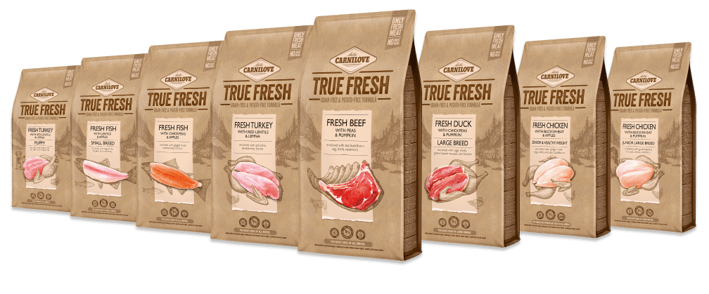 קרנילאב True Fresh - מזון יבש לכלבים