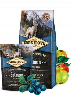קרנילאב Salmon for Adult Dogs - מזון יבש לכלבים