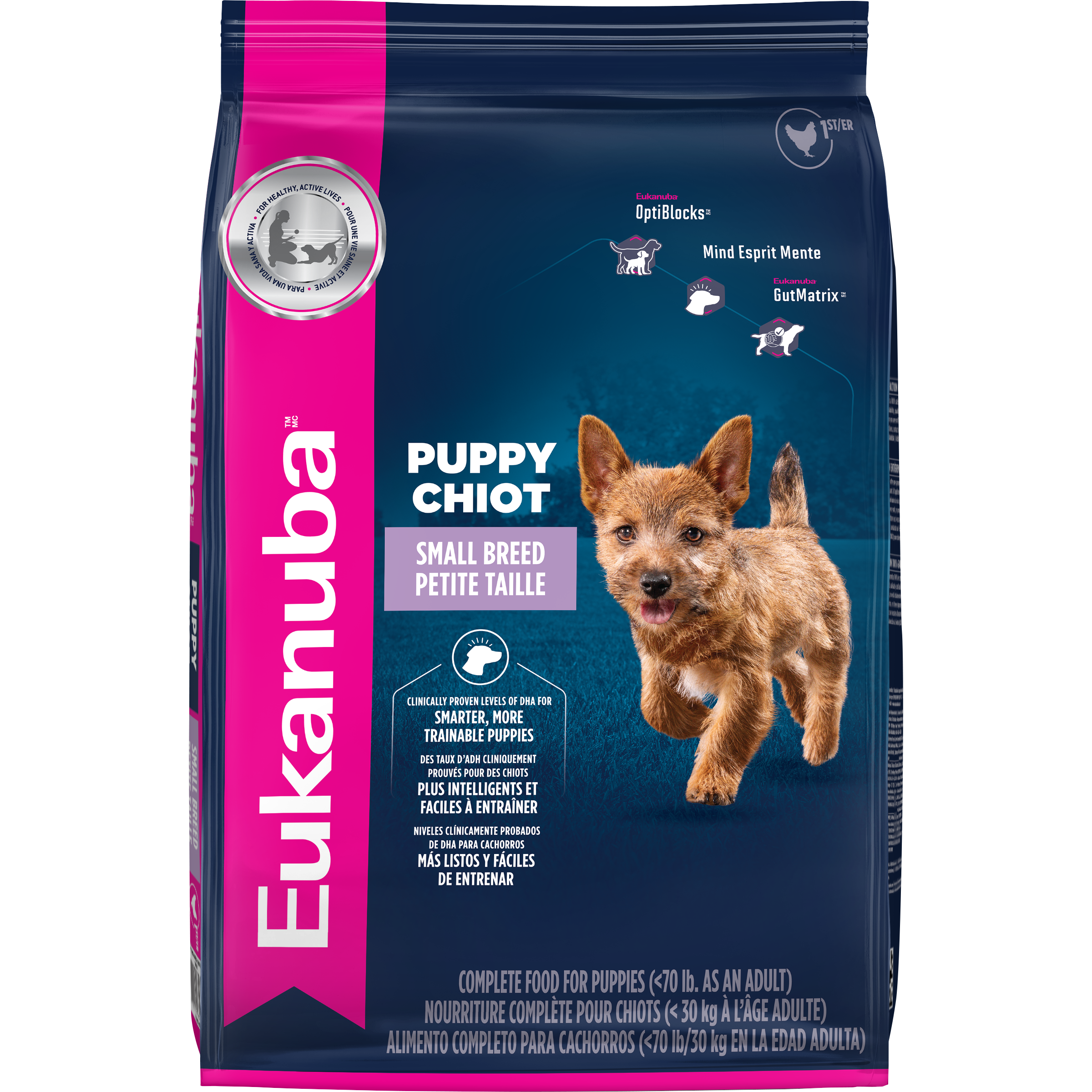 יוקנובה Puppy Small Breed - מזון יבש לכלבים