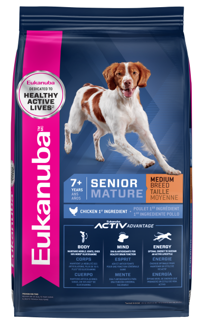 יוקנובה Senior Medium Breed Dry - מזון יבש לכלבים