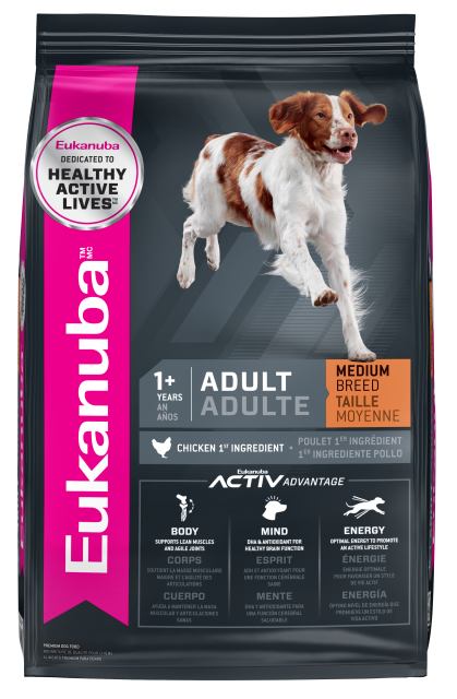 יוקנובה Adult Dry Dog Food for Medium Dogs - מזון יבש לכלבים