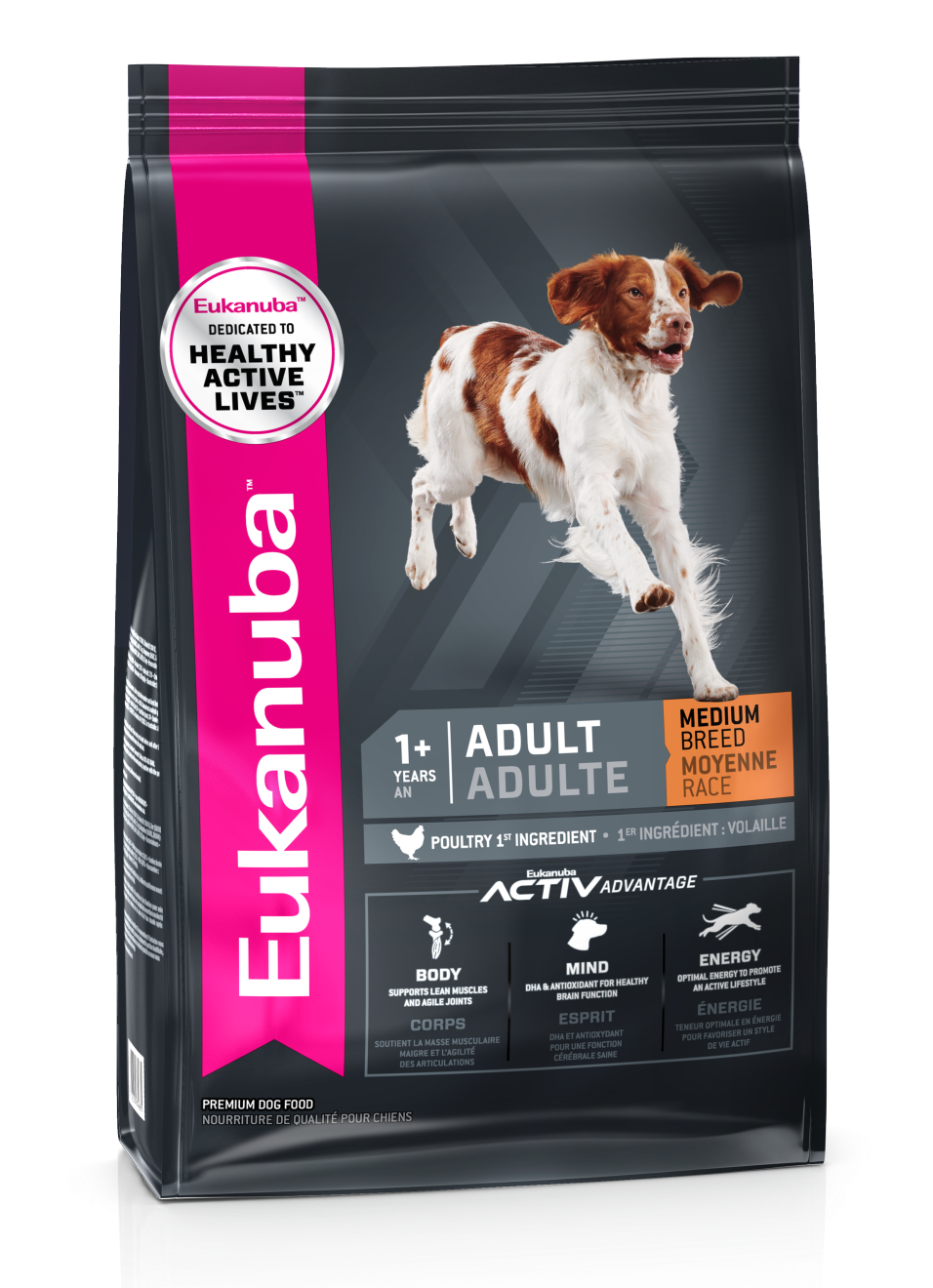 יוקנובה ADULT MEDIUM BREED - מזון יבש לכלבים