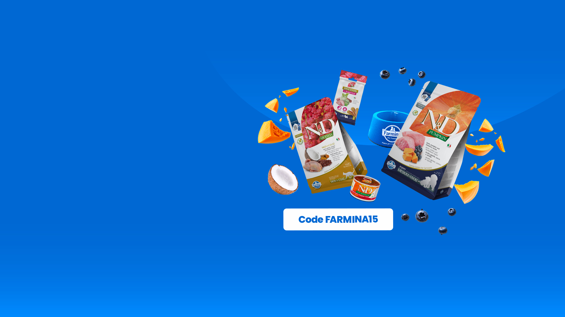 פרמינה טים ברידר N&D - מזון יבש לכלבים