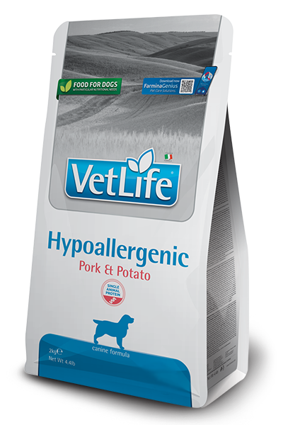 פרמינה וט לייף Hypoallergenic Pork & Potato - מזון יבש לכלבים