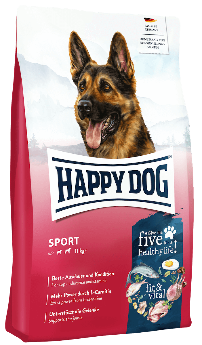 הפי דוג Active Dog Dry Food (Sport Adult) - מזון יבש לכלבים