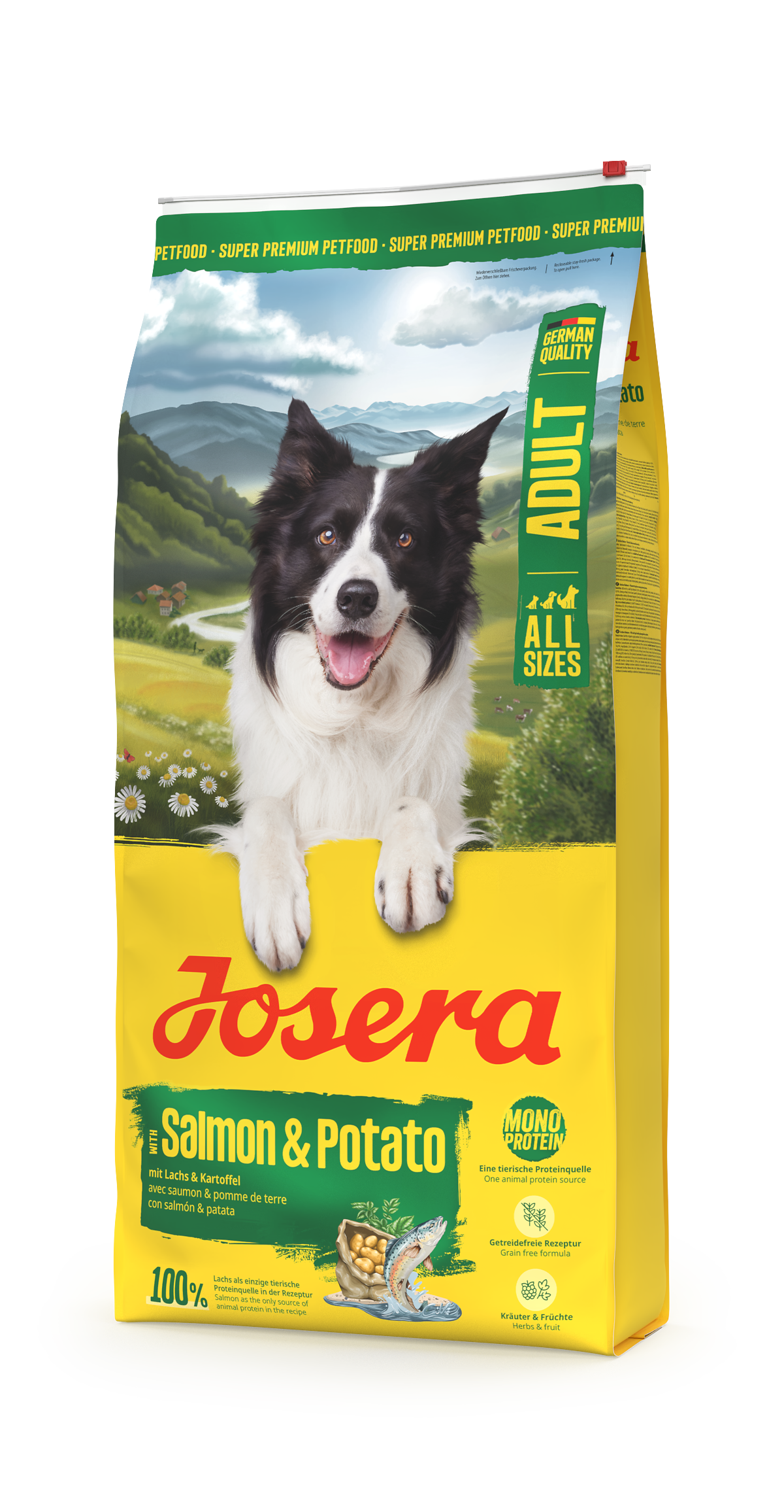 ג'וסרה Salmon & Potato - מזון יבש לכלבים