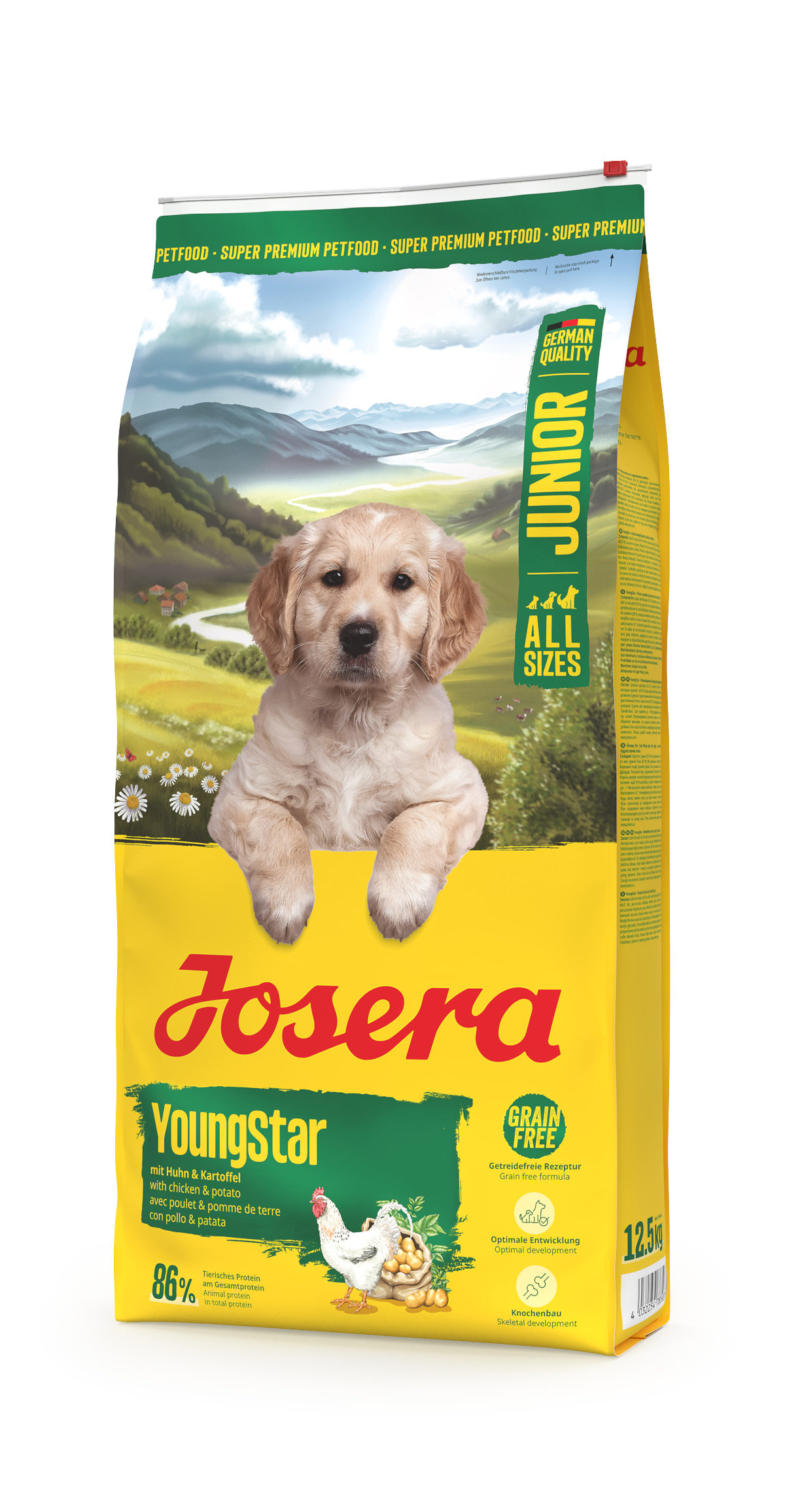 ג'וסרה YoungStar - מזון יבש לכלבים