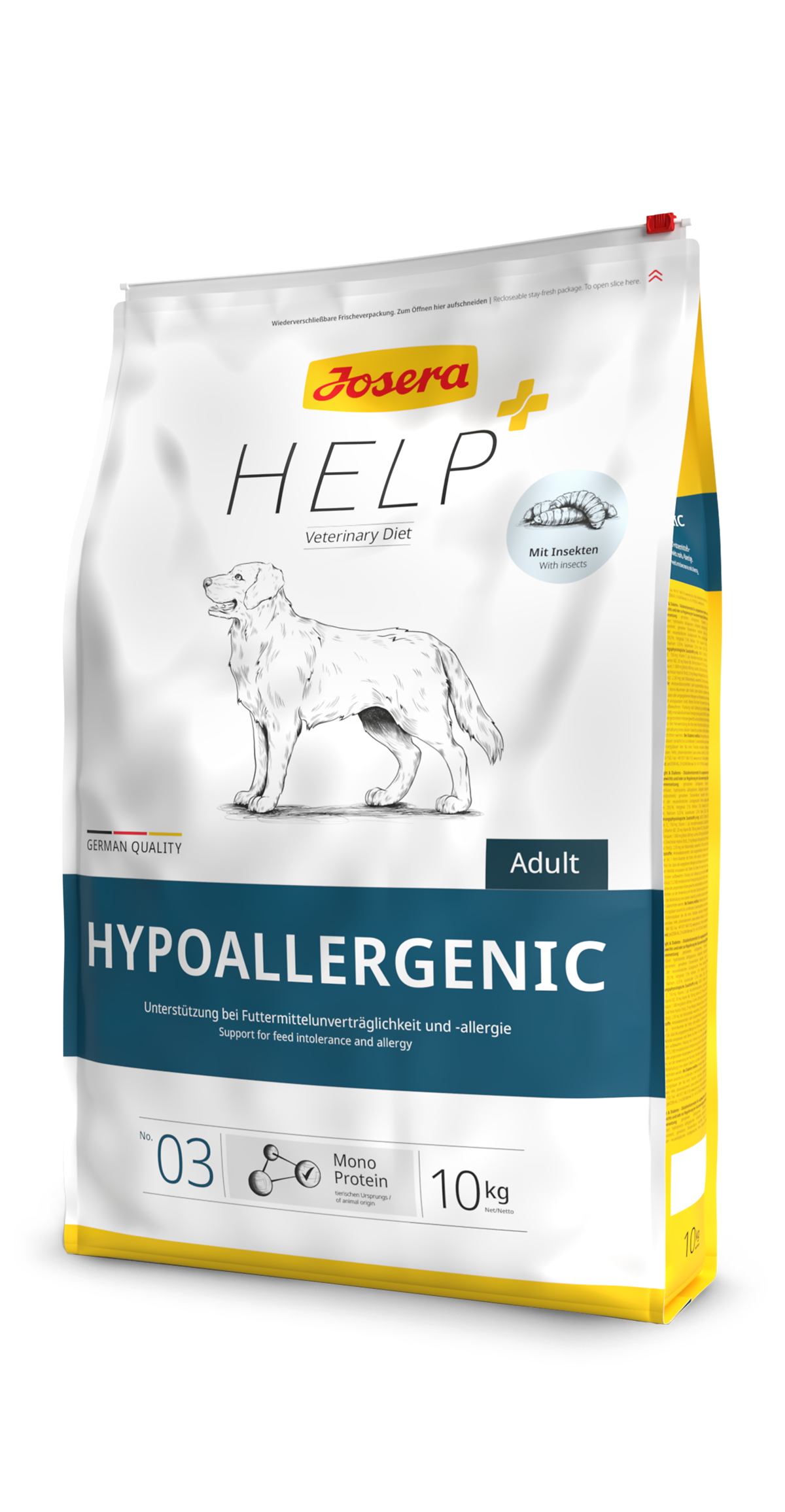 ג'וסרה HYPOALLERGENIC - מזון יבש לכלבים