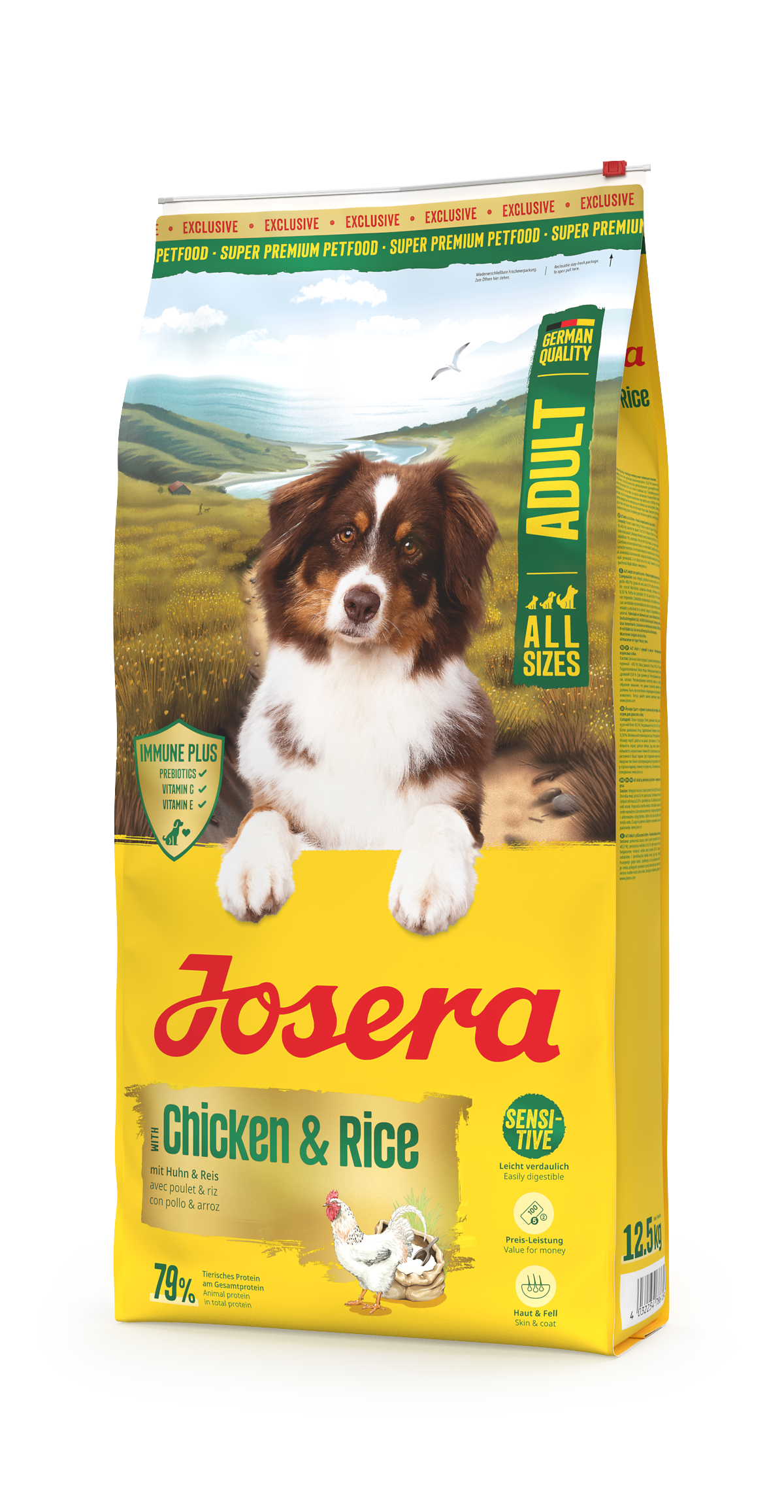 ג'וסרה CHICKEN & RICE - מזון יבש לכלבים