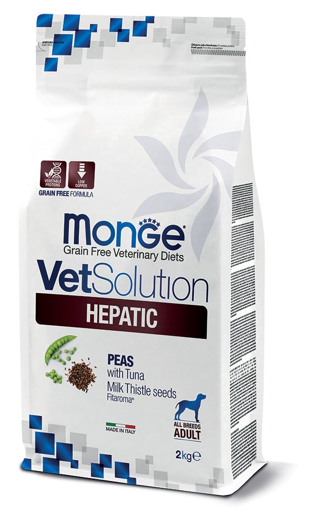 מונג' VetSolution Hepatic Canine - מזון יבש לכלבים